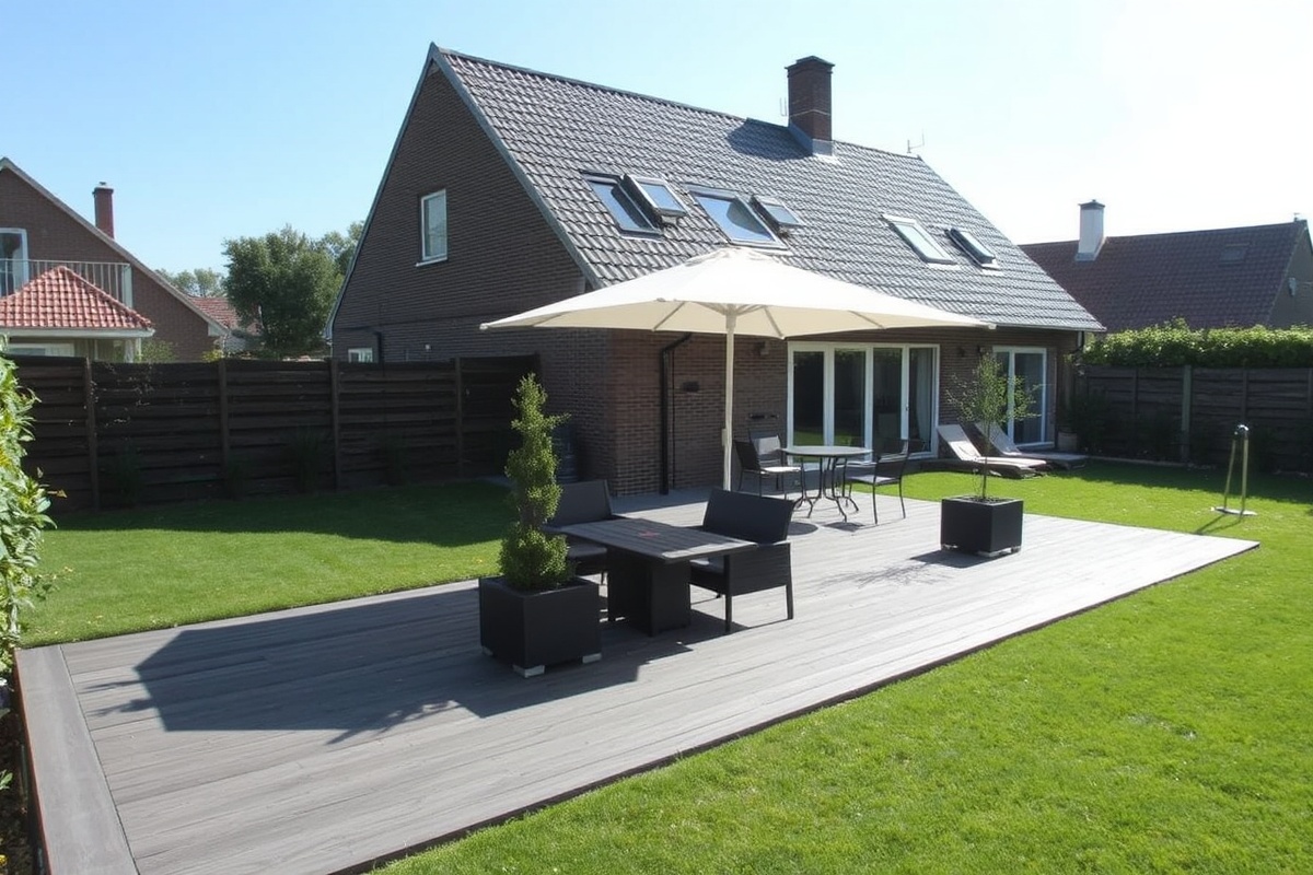 wpc trennwand terrasse