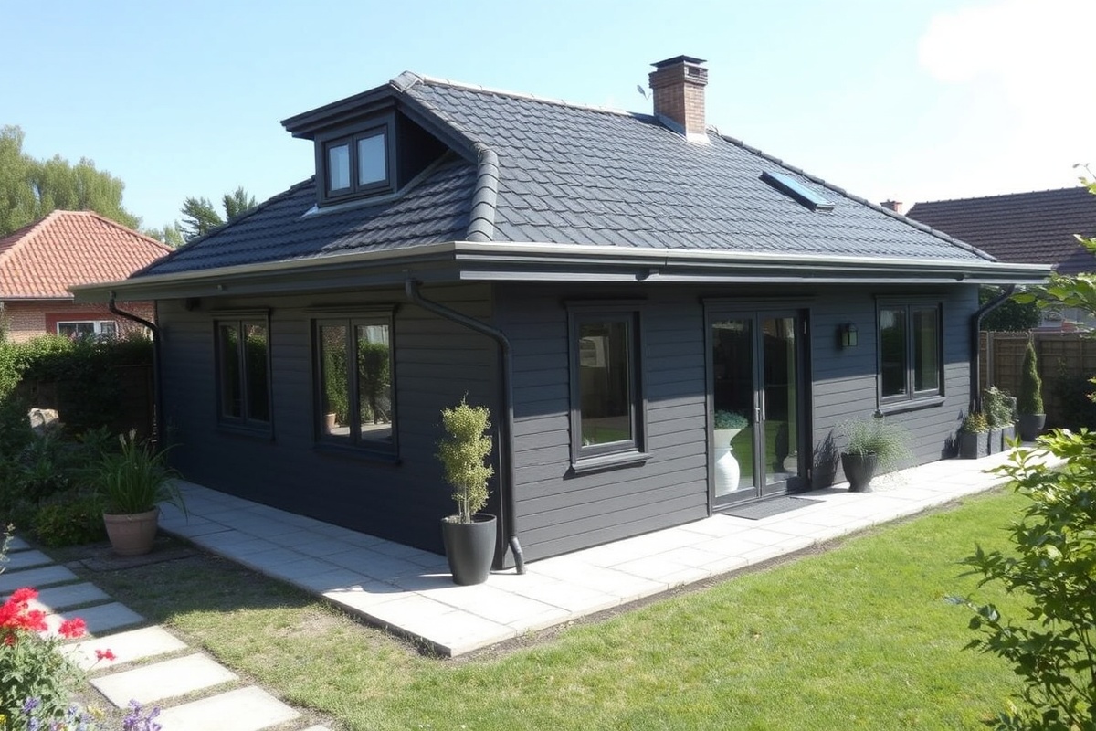 wpc verkleidung gartenhaus