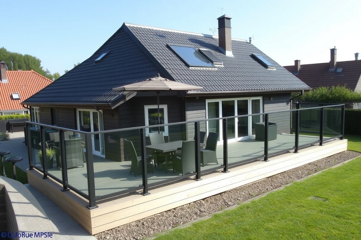 wpc verlegen balkon
