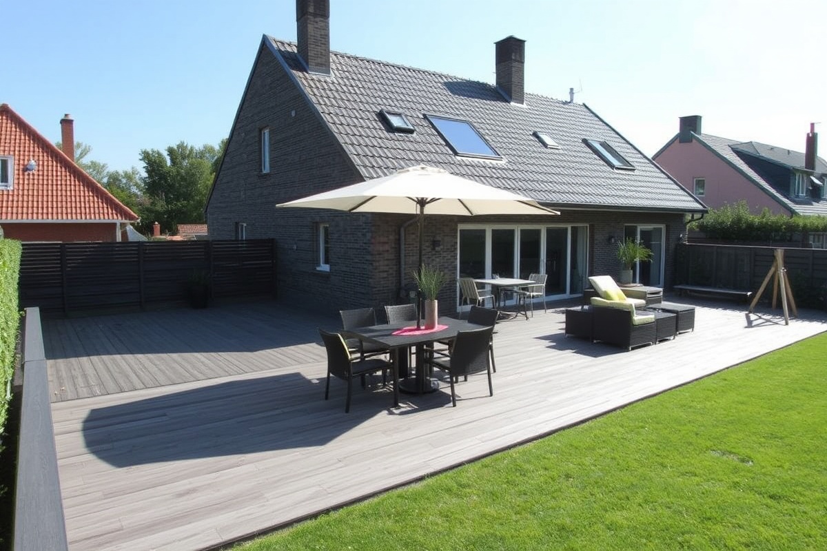 wpc verlegen terrasse