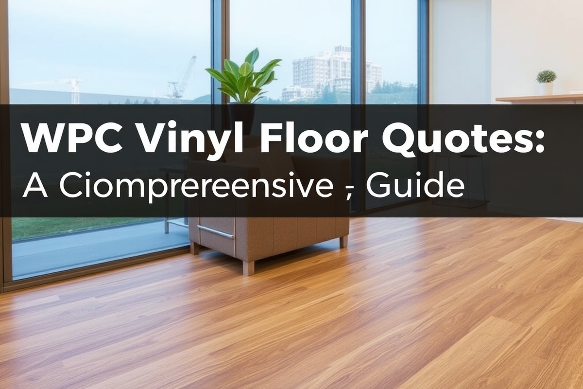 WPC Vinyl Floor Quotes: A Comprehensive Guide for Homeowners