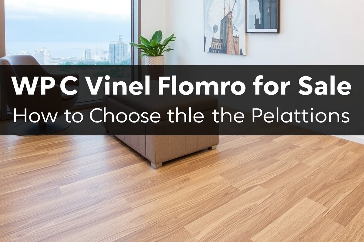WPC Vinyl Flooring for Sale: How to Choose the Perfect Option
