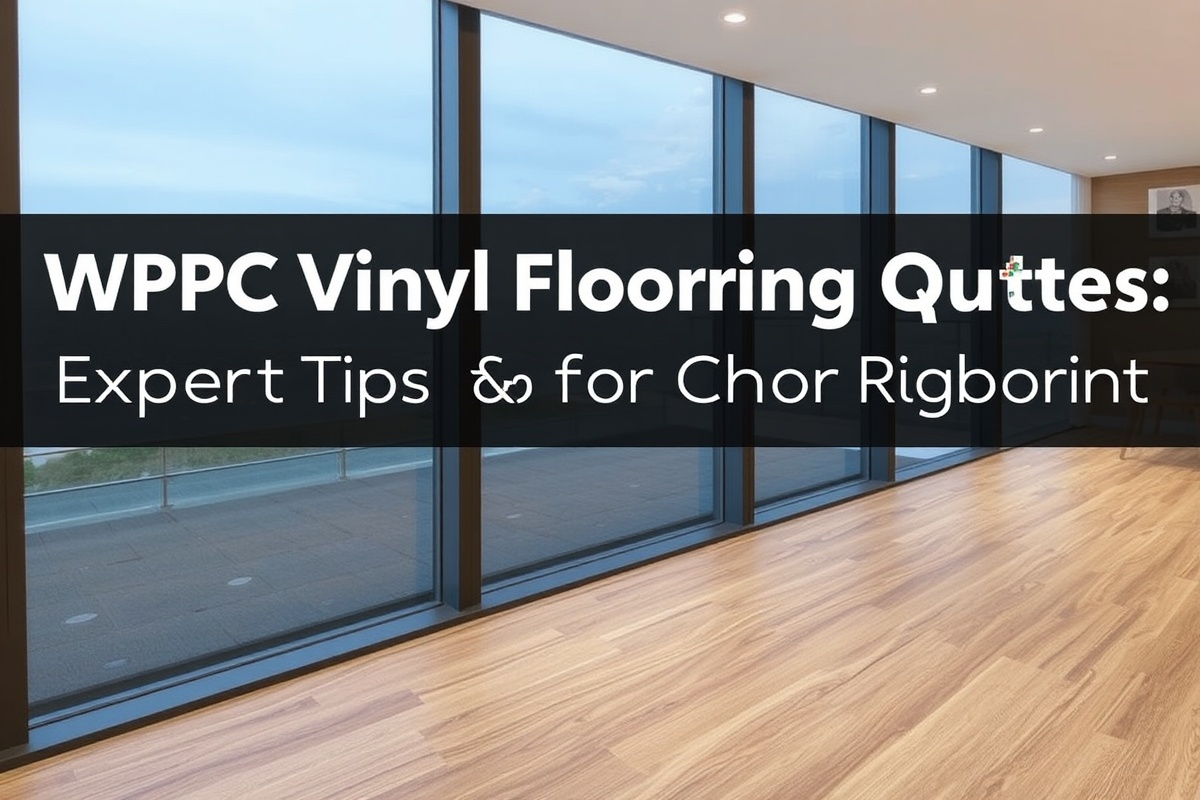 WPC Vinyl Flooring Quotes: Expert Tips for Choosing the Right Product