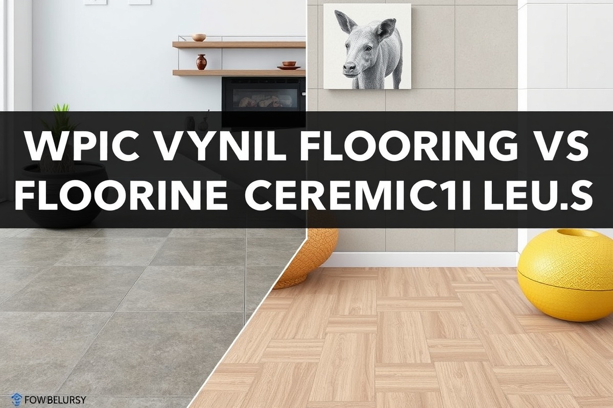 WPC Vinyl Flooring vs Ceramic Tiles: A Comprehensive Guide