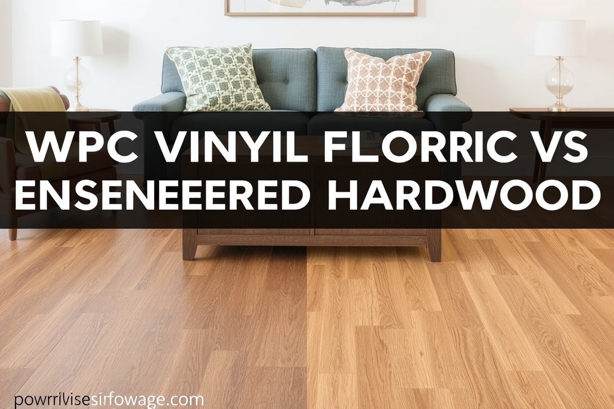 wpc vinyl flooring vs engineered hardwood