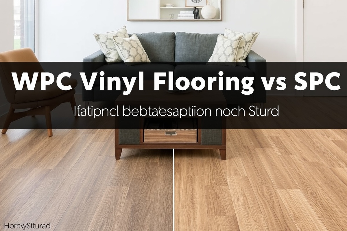 WPC Vinyl Flooring vs SPC: A Detailed Comparison for Homeowners
