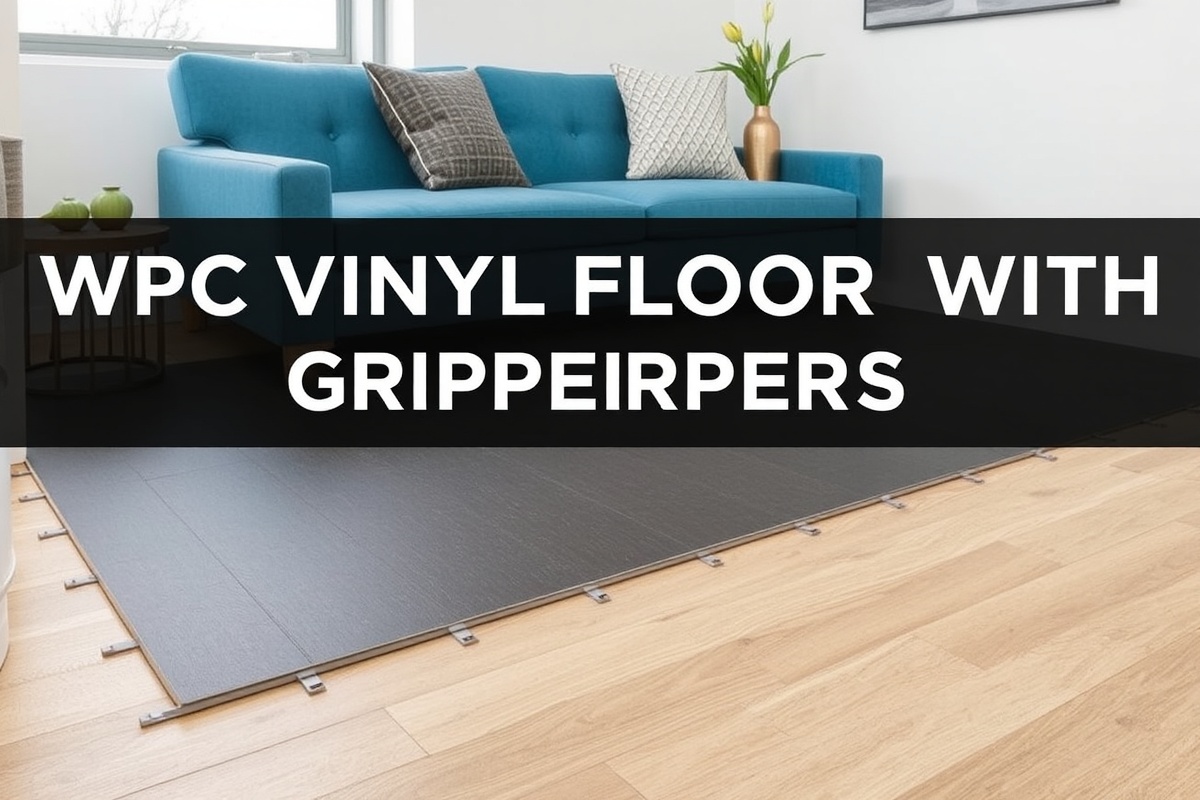 WPC Vinyl Flooring with Grippers: The Ultimate Guide