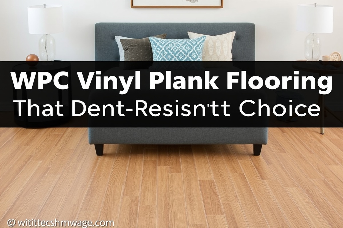 WPC Vinyl Plank Flooring: A Dent-Resistant Choice in 2018