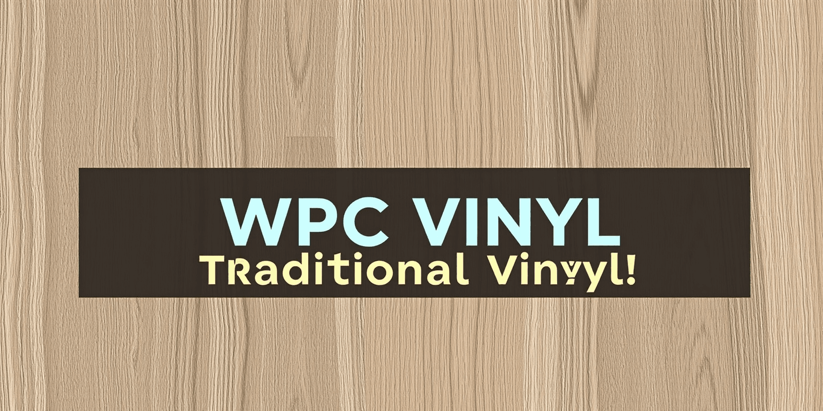 WPC Vinyl vs Traditional Vinyl: What's the Difference?