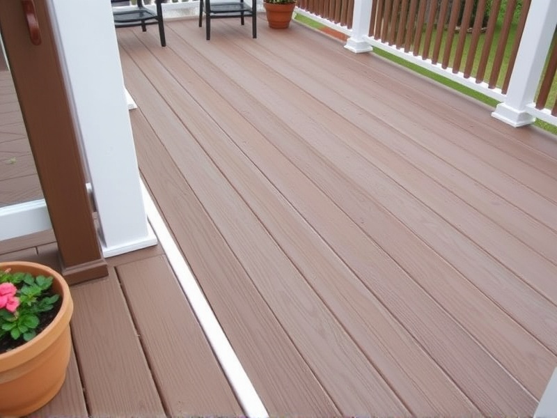 can you caulk composite decking