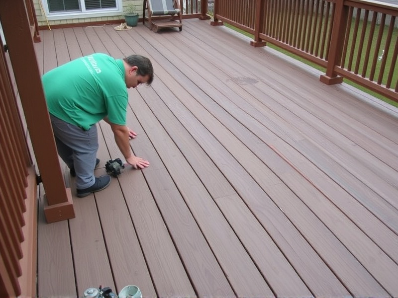 capstock composite decking how to install