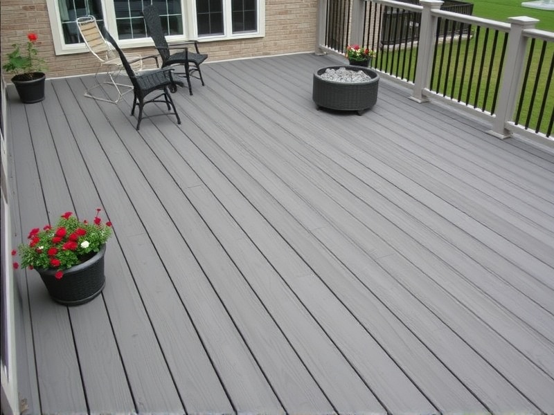 Choosing Gray Composite Decking Over Traditional Wood at Menards