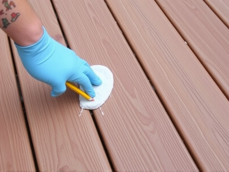 Cleaning Composite Decks: A Focus on Removing Pencil Marks