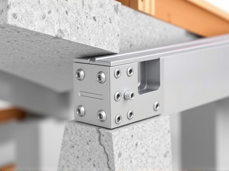 composite beam concrete metal decking stud connector