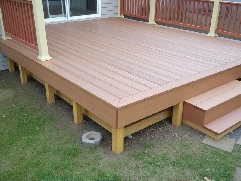 composite decking build base
