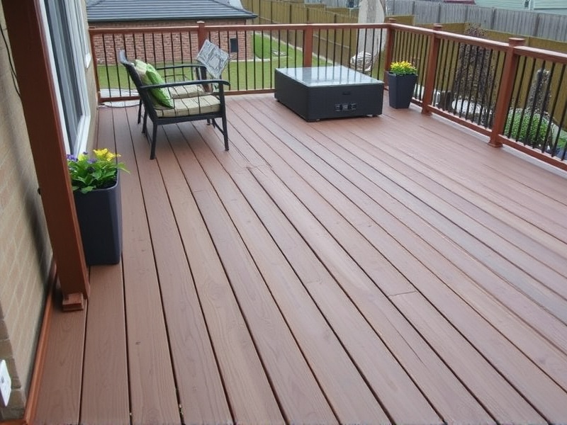 composite decking in the hills district