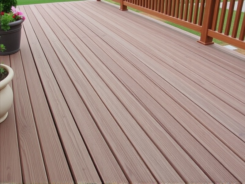 composite decking material tongue and groove