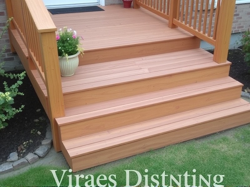 composite decking over wood steps