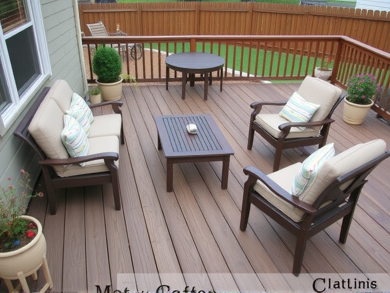 composite decking patio furniture