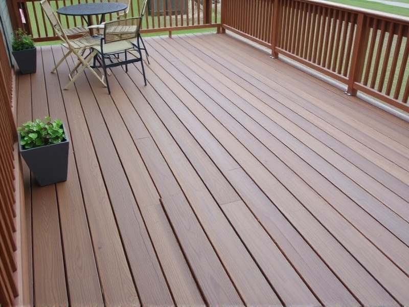 composite decking per sq ft