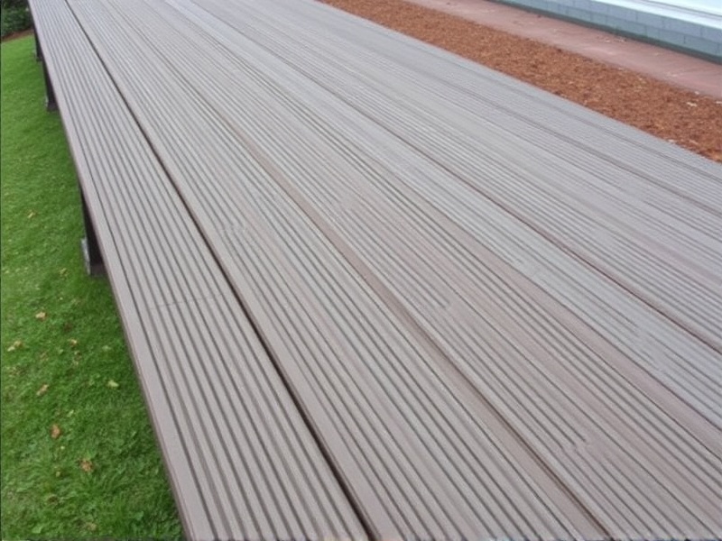 composite grooved decking board