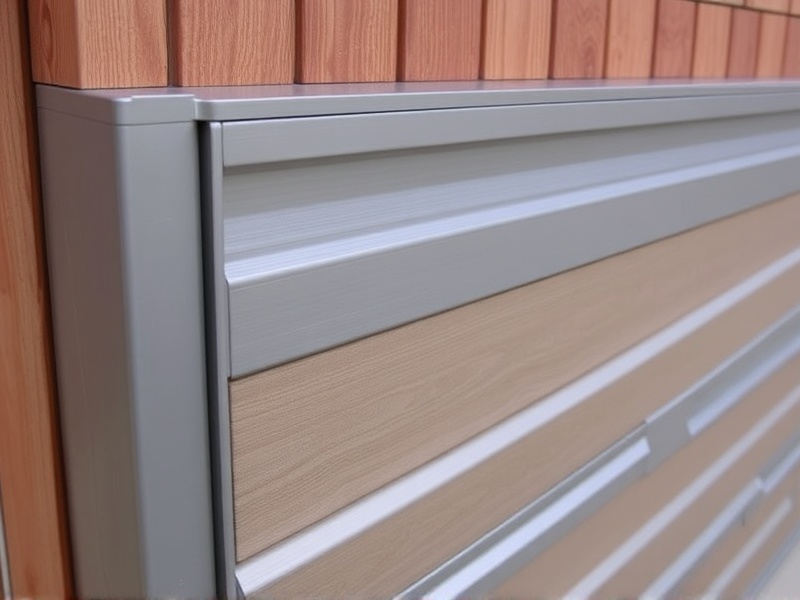 composite metal decking wall section