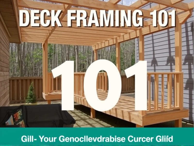 Deck Framing 101: Your Comprehensive Guide