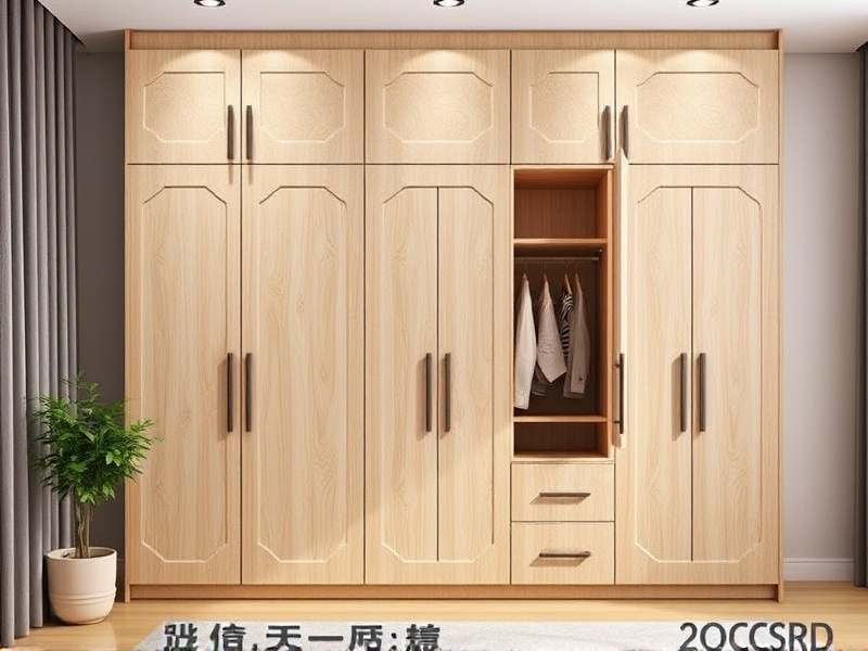 wpc board wardrobe design