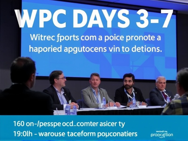 WPC Days 3-7: Insights from Expert Speakers