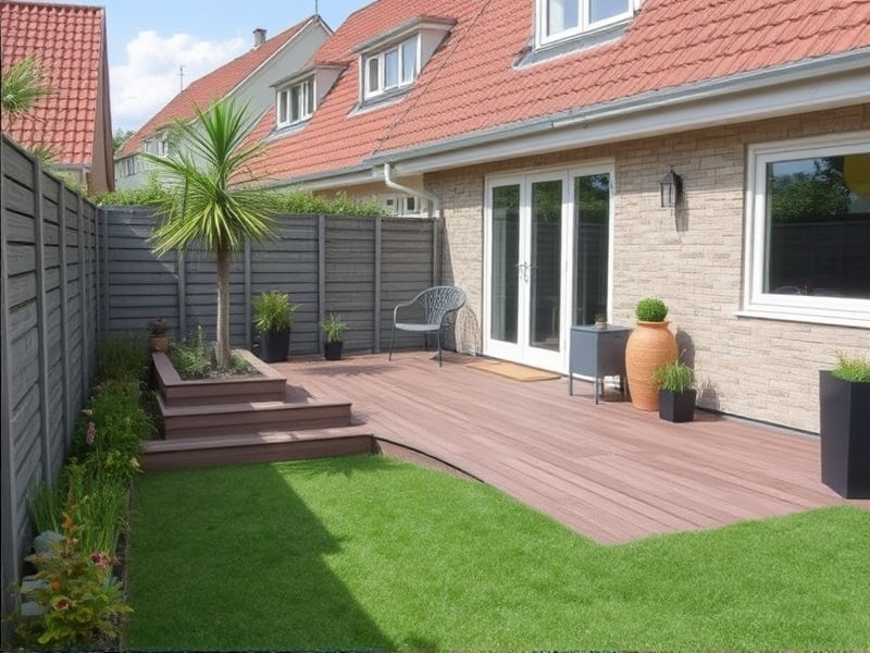 wpc terrassendielen streichen